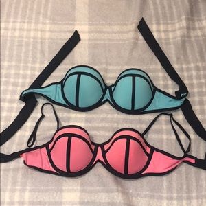 Bandage bikinis tops